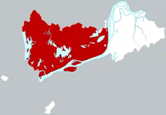 Цзунъян на карте