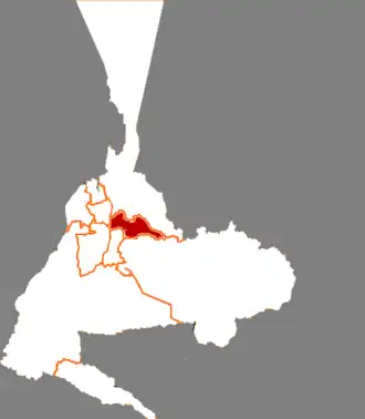 Шуймогоу на карте