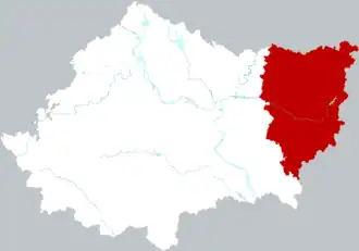 Цзаоян на карте