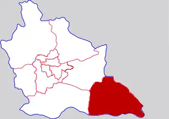 Фэнцю на карте