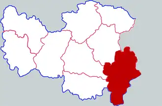 Шанчэн на карте