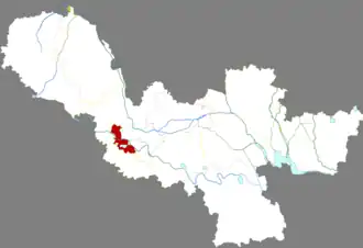 Цюаньшань на карте