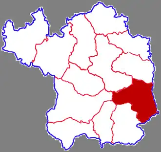 Ичуань на карте