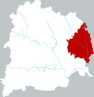 Данъян на карте