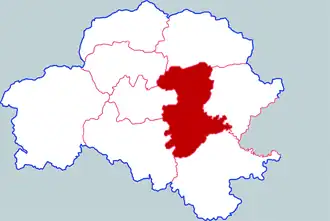 Жунань на карте