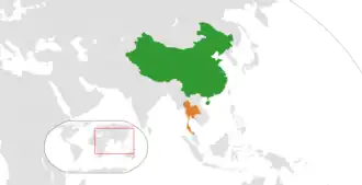 Китай и Таиланд