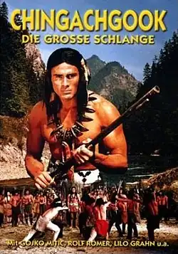 Обложка DVD фильма«Чингачгук — Большой Змей», 1967