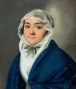 Елизавета Петровна Чиркова, урождённая Татищева (1764—1823), мать Софьи Николаевны Давыдовой (Чирковой).