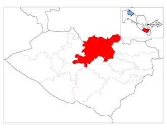 Чиракчинский район на карте