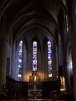 Интерьер церкви Нотр-Дам