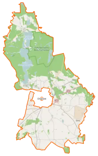 Хойнице на карте