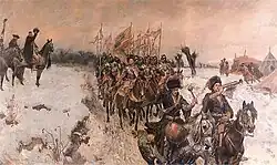 В. Коссак, Панцерная хоругвь.