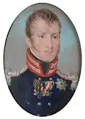 Миниатюрный портрет прусского короля Фридриха Вильгельма III, около 1815 г.