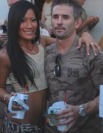 Войер и Кристина Агучи на вечеринке Wicked Pictures, сентябрь 2007 г.