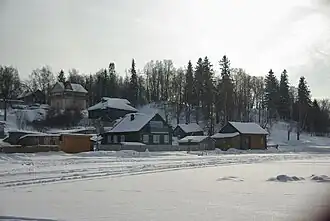 Вид на валы Чухломской крепости