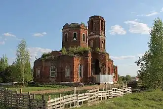 Руины церкви Рождества Богородицы