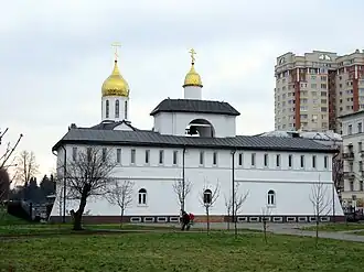 Крестильный храм и звонница