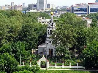 Ильинский храм и окружающее его кладбище