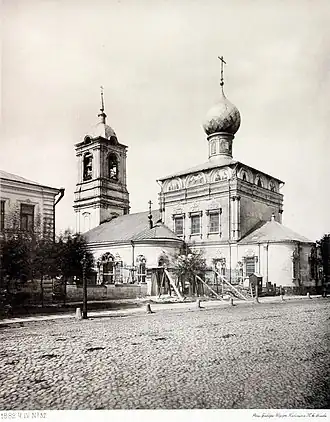 Церковь Николая Чудотворца в Новой слободе, 1882 г.
