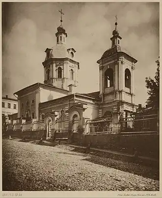 Церковь святителя Николая в Звонарях, 1881 г.