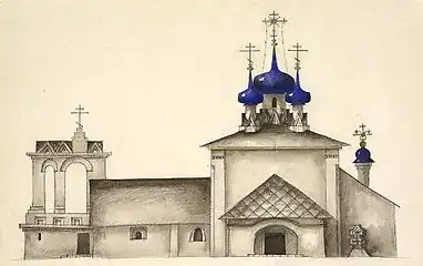 Западный фасад