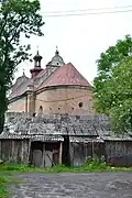 Костёл з южно-восточной стороны