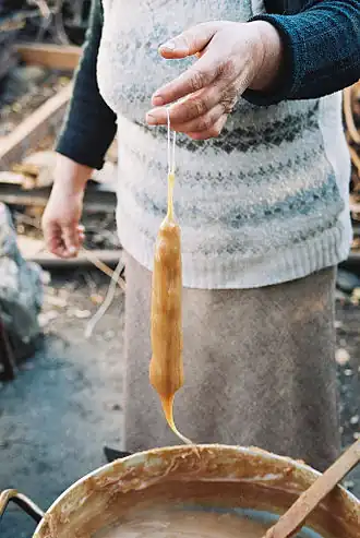 Приготовление чурчхелы