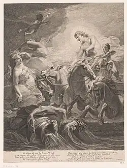 Явление Аполлона ФетидеПо оригиналу Жана ЖувенеРейксмюсеум, Амстердам