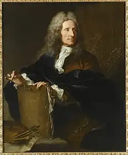 Ж. Ле Гро. Портрет Клода-Ги Алле. 1725Версаль