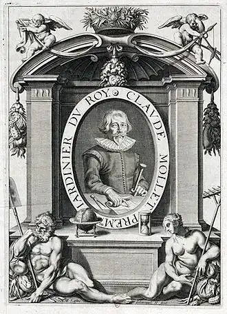 Клод Молле из фолианта"le Jardin de Plaisir" работы Андре Молле