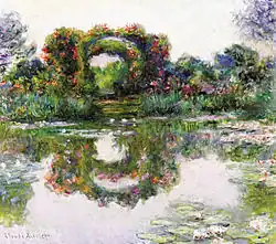Les Arceaux fleuris, Giverny, 1913, Художественный музей Финикса