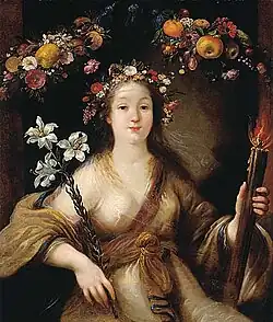 Флора. 1630-е. Холст, масло. Галерея Резиденции, Зальцбург