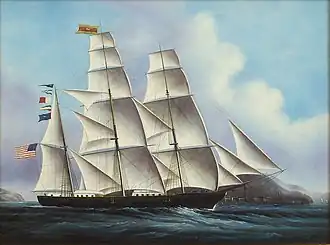 ''«Хокуа» (англ. Houqua) 1850 год"