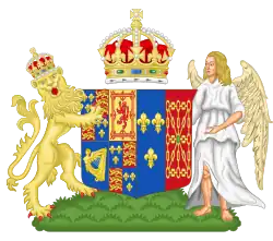 Герб Генриетты Марии в браке