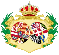 Герб Марии Луизы в браке