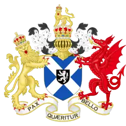 Герб протектората в Шотландии1653—1659