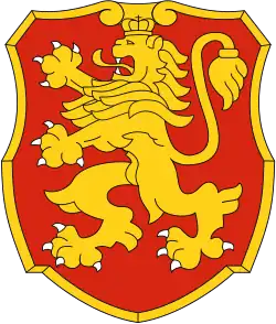 Щит герба Болгарии