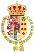 Герб инфанта дона Карлоса, как члена Королевского дома Испании