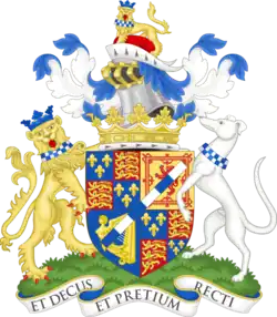 Современный герб герцогов Графтон