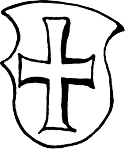 Герб из польского издания Статута ВКЛ, 1614 г.