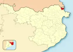 Расположение муниципалитета на карте провинции