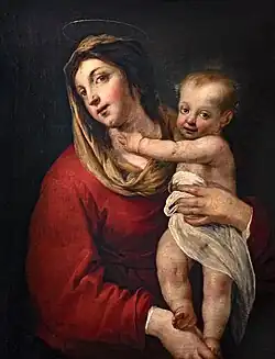 Мадонна с Младенцем. между 1629 и 1631. Холст, масло. Фонд Бемберг, Тулуза