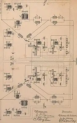Collection of United States patents granted to Thomas A. Edison, 1869—1884 (1869) (14569979420)