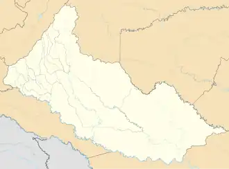 Какета на карте