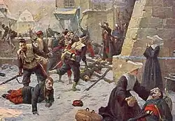 Эпизод из Франко-ррусской войны.