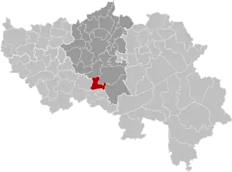 Расположение муниципалитета на карте провинции