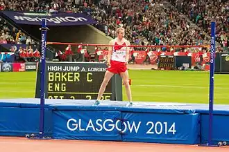 Крис Бейкер в 2014 году