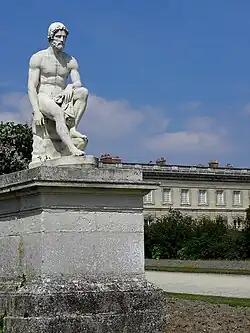 Одиссей (Улисс) в плену у Калипсо, 1833, парк Компьенского дворца