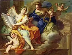 Музы Урания и Эрато. Частное собрание