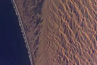 Пустыня Намиб на севере